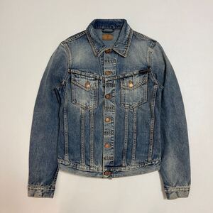 Nudie Jeans ヌーディージーンズ BILLY デニムジャケット ダメージ加工