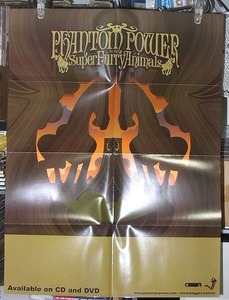 SUPER FURRY ANIMALS / PHANTOM POWER /ポスター!!