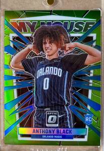 149枚限定 2023-24 Panini Donrusss Optic My House Lime Green Prizm Anthony Black アンソニー・ブラック RC