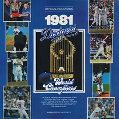 米LP Los Angeles Dodgers 1981 World Champions DG81 Los Angeles Dodgers /00260