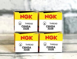 NGK C6HSA (3228) 4個セット 新品 送料込 ホンダ ノーティダックスCY50(I) (