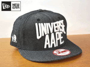 F154《未使用品》NEW ERA ニューエラ 9FIFTY【S-Mフリーサイズ】A BATHING APE AAPE ベイシング エイプ 帽子 キャップ USモデル