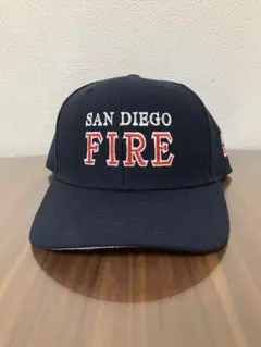 アメリカ　サンディエゴ　消防　キャップ