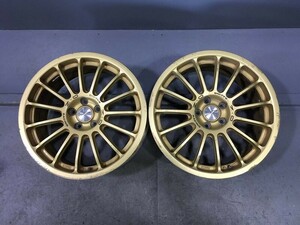 OZ レーシング O・Z RACING 17インチ アルミホイール(W6E154)17x7JJ オフセット48 5穴 PCD100 ハブ56 インプレッサ レガシィ BRZ プリウス