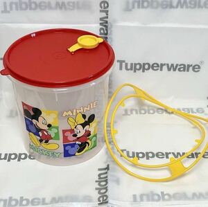 タッパーウェア ジャンボ（ハンドル付） ミッキー＆ミニー Disney タッパーファン Tupperware