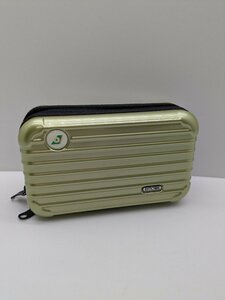 アメニティポーチ EVA AIR エバー航空 First Class RIMOWA リモワ 黄緑色 / 60 (SGSS015979D)