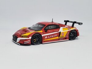 ▽ POPRACE ポップレース 1/64 アウディ Audi R8 LMS エヴァ EVA RT 2号機 X Works 式波 アスカ フィギュア付 PR64-R8LMS-EVA02