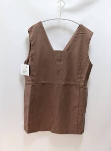 定価14,300円 ADAM ET ROPE' アダムエロペ M TO R ［BLOUSE］LAYERED TUNIC VEST