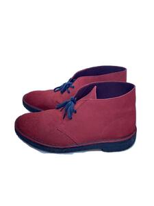 Clarks◆チャッカブーツ/US7.5/RED/13292