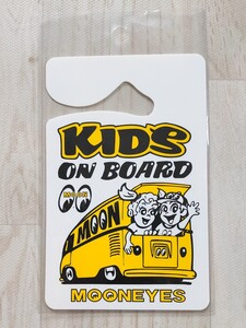 mooneyes ムーンアイズ パーミット kids on board 子供が乗っています ドライブサイン パーキング 