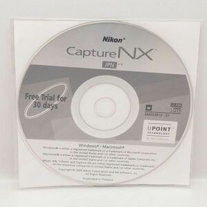 未開封 Nikon Capture NX2 トライアル版 CD-ROM ニコン 管17164