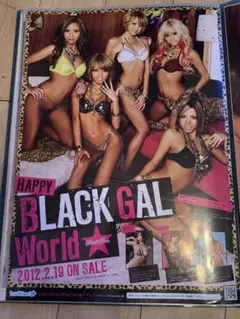 BLACK GAL★ポスターA2