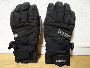 中古 BURTON バートン GORE-TEX ゴアテックス グローブ 手袋 Sサイズ スノボー スキー