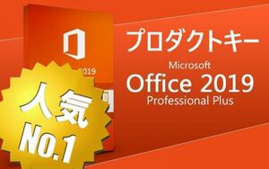 Microsoft Office 2019 32/64ビット 正規日本語版 + 永続 + インストール完了までサポート + 再インストール可能 + PDF　マニュアル