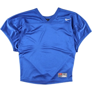 古着 ナイキ NIKE TEAM Vネック ゲームシャツ フットボールシャツ メンズL /eaa327542 【SS2409_30%】