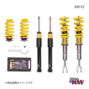 KW カーヴェー V2 車高調整式サスペンションキット メルセデスベンツ CLK W208 クーペ/コンバーチブル 8気筒 06/97-06/02