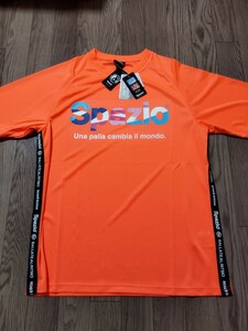 【新品特価!定価2998円が50％OFF!】スパッツィオ SPAZIO メンズ サッカー/フットサル 半袖シャツ 接触冷感 GE-0694/サイズL