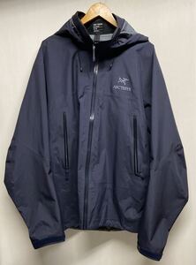 【ARCTERYX アークテリクス】30932-139903 ベータＡＲジャケット マウンテンパーカ XLサイズ ネイビー ゴアテックス 止水ジップ 2501oki h