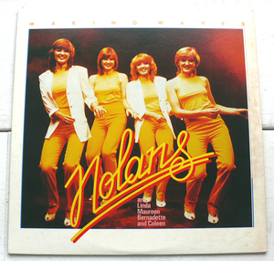 LP NOLANS ノーランズ MAKING WAVES 国内盤