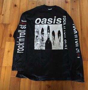  vintage oasis Rock’n’Roll Star tシャツ