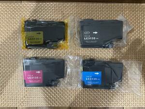 新品未使用品　互換インク　LC3135用　4色　カラーは4枚目写真をご参考に