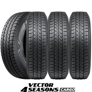 グッドイヤー VECTOR 4SEASONS CARGO｜165/80R13 90/88N｜ベクター フォーシーズンズ カーゴ｜4本セット