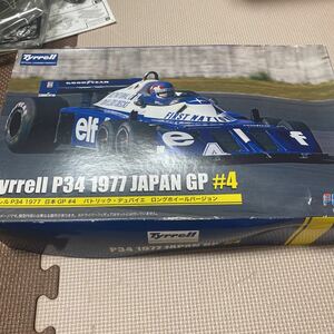 フジミ　ティレル P34 1977 日本GP #4 パトリック・デュパイエ ロングホイールバージョン （1/20スケール GP 35）