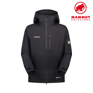 24FW【マムート/Ayako Pro 2.0 HS Hooded Jacket AF Men(アヤコ プロ 2.0 HS フーデッド ジャケット)/0001(black)/XLサイズ(EU)】mtr