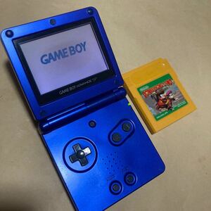 送料無料 GBASP ゲームボーイアドバンスSP アズライトブルー 本体 GBA SP GAMEBOY ADVANCE ゲームボーイアドバンス NINTENDO ニンテンドー