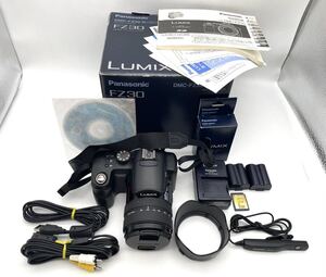 Panasonic LUMIX DMC-FZ30 デジタルカメラ●DMW-RS1 シャッターリモコン バッテリーパック2個 1GB SDカード付