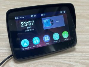 【5インチ】PNDバイク　モニター　バイク用ナビ　CarPlay AndroidAuto　(検：AKEEYO/TANAX　AIO-5 Play　Kaedear　KDR-D11(0)