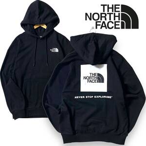 【95（M）】新品 ノースフェイス バックプリント ロゴ刺繍 スウェット パーカー THE NORTH FACE プルオーバー アウトドア NM5PP42A ◆R906