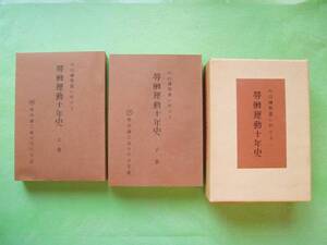 ○　川口鋳物業に於ける労働運動十年史〔復刻版〕非売品　上下巻　■ 昭和54年発行