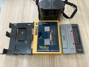 超レア 東芝 TOSHIBA Walky KT-AS1 ラジオチューナーパック RP-AF2 BATTERY CASE BP-D2 コレクター向け