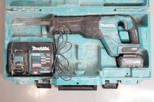 1円～【中古】マキタ makita JR001G 36-40V 39131 充電器レシプロソー 動作確認済み バッテリー（BL4025） 充電器（DC40RA）