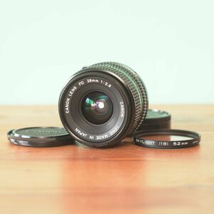 CANON New FD 28mm f2.8 オールドレンズ #288