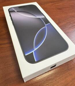 ★★ 新品未開封・未使用 【SIMフリー】iPhone 16 Pro A18 Pro 6.3型 ストレージ：256GB MYN03J/A ブラックチタニウム★★