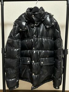 M420　MONCLER　モンクレール　BREL　メンズダウン　ダウンジャケット　ブラック　サイズ５　XXL-XXXL