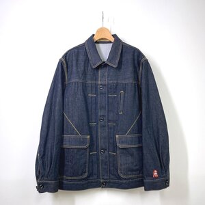 【美品】UNDERCOVER the shepherd デニムカバーオール デニムジャケット 3 インディゴ パッチ アンダーカバー シェパード