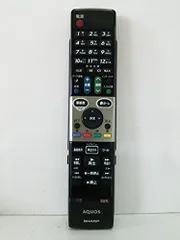 【中古】シャープ テレビリモコン GA820WJSA