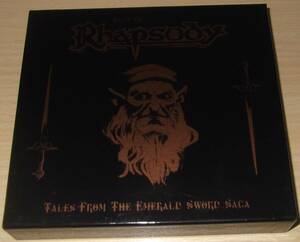 【送料込】Rhapsody / Tales from the Emerald Sword Saga Box Ltd. BEST OF Rhapsody 　