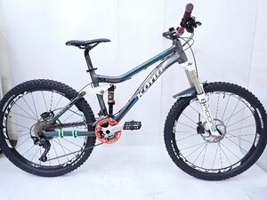 KONA/コナ フルサスマウンテンバイク/MTB TANUKI DELUXE カスタム 2012年頃 Shimano XT 2x10s EASTON XC/Size 16inch § 70067-1