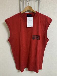 新品（タグ付き）［POLO SPIRIT］ノースリーブTシャツ 赤色　L Y1246