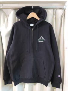 X-LARGE XLARGE エクストララージ XLARGE×Champion REVERSE WEAVE FULL-ZIP HOODED SWEAT チャンピオン 黒 M 最新人気商品 値下げ！