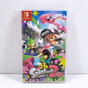 387【中古】Nintendo Switch スプラトゥーン2 Splatoon スプラ2 任天堂 ニンテンドー スイッチソフト 現状品