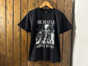 新品★ビートルズ　アビイロード　プリントTシャツ★ロックバンド/ジョンレノン/BEATLES/ABBEY ROAD