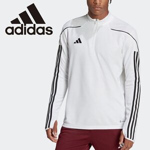 ★アディダス ADIDAS 新品 メンズ AEROREADY 速乾 ティロ 23 トレーニング ハーフジップ 長袖 シャツ Mサイズ [IC7878-M] 二 壱★QWER