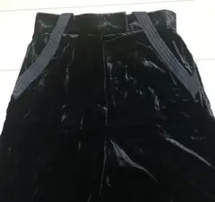 Valentino Miss V ベルベットパンツ　ブラック