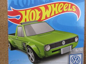 Hot Wheels Volkswagen Caddy 2019 Volkswagen 6/10 フォルクスワーゲン キャディ VW Golf ピックアップバージョン フェリックス ホルスト