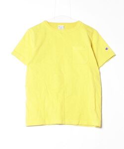 「Champion」 長袖Tシャツ S イエロー メンズ